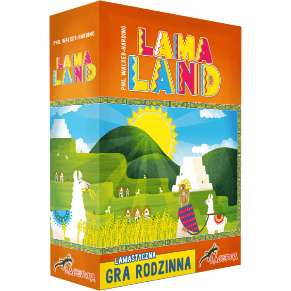 Okładka gry planszowej Lamaland
